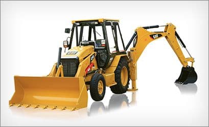 Cat 424B Backhoe Loader - JTY00323