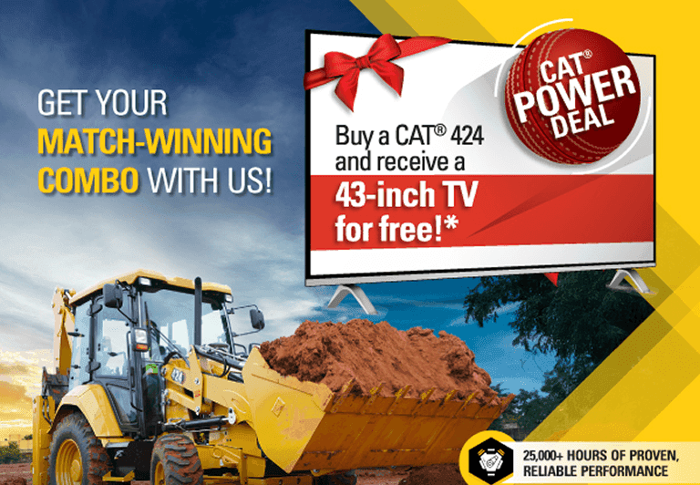 Buy a CAT® 424 Deal That Gives You More