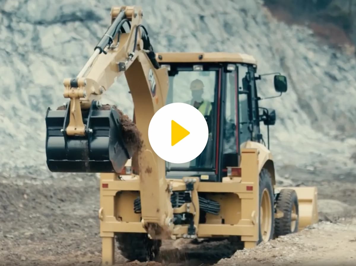 CAT® 424 Backhoe Loader