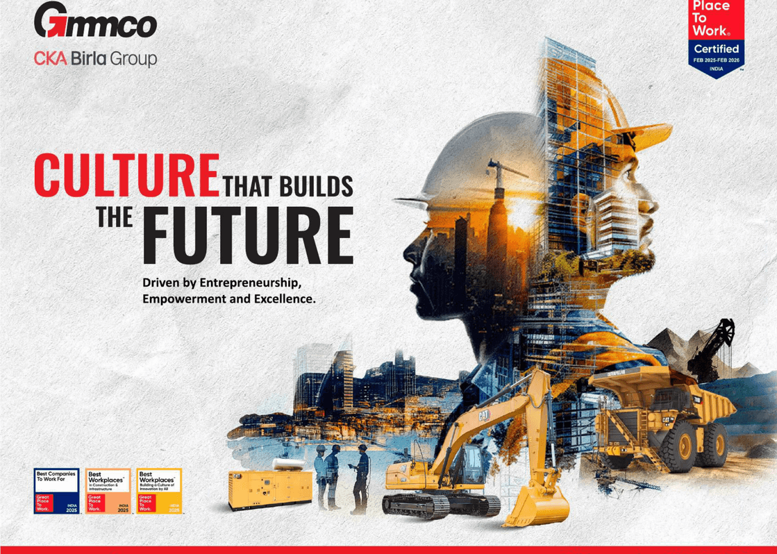 Culture that builds the future — Gmmco in The Economic Times’ India’s Best Workplaces 2025 special.