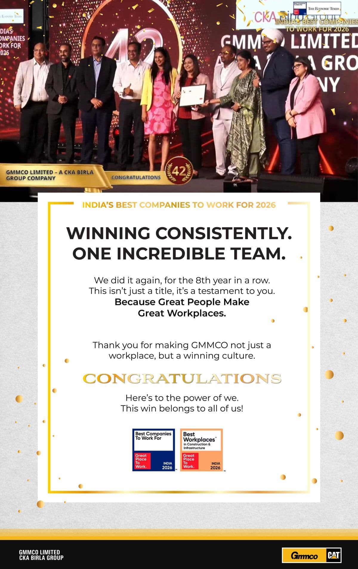 India's Best Companies to Work for 2026 by Great Place to Work India