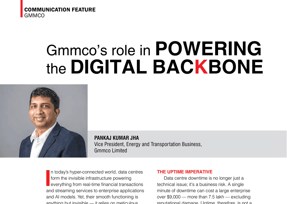 Gmmco's Role in Powering the Digital Backbone